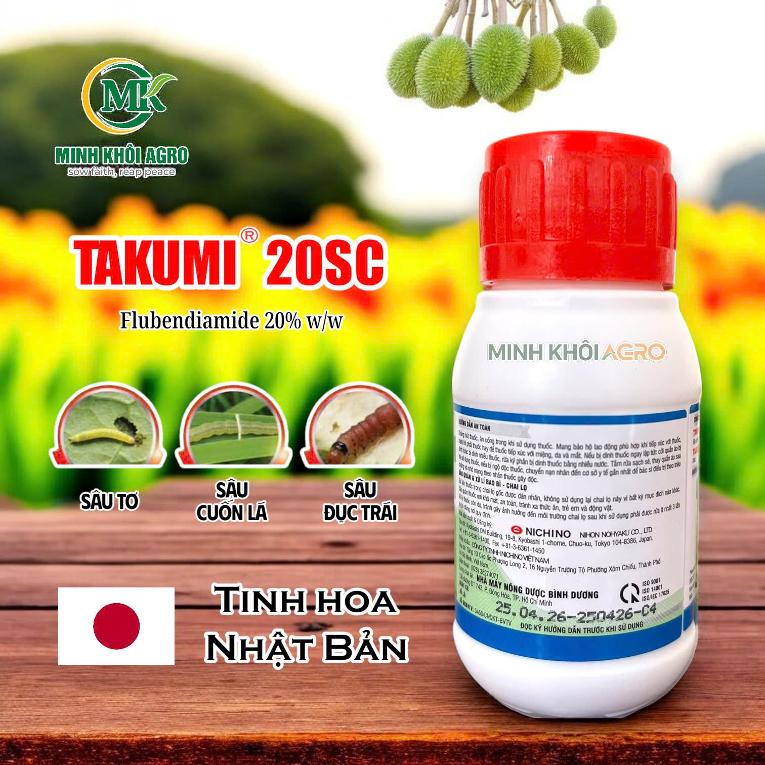 Thuốc trừ sâu Takumi 20SC - Chai 50ml